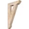 Ekena Millwork Traditional Slat Smooth Bracket, Douglas Fir, 3 1/2"W x 18"D x 30"H BKT04X18X30TRA06SDF - alternate 1
